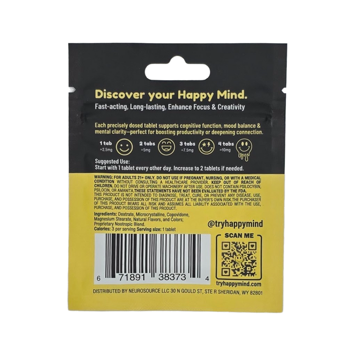 10-PACK - 2.5mg - 4ct Microdosing POP